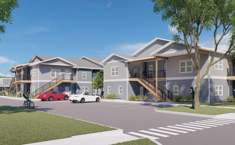 Habitat building affordable homes for 21 families in Kootenai County