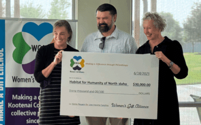 Women’s Gift Alliance donates $30k to Habitat for Humanity of North Idaho